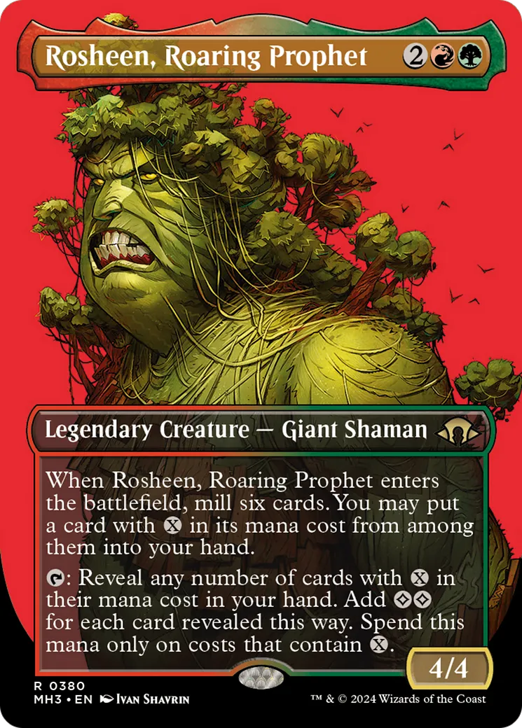 Rosheen, Roaring Prophet — Modern Horizons 3 — Magic: The Gathering