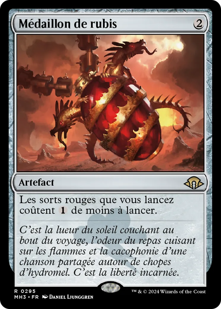 Médaillon de rubis — Modern Horizons 3 — Magic: The Gathering