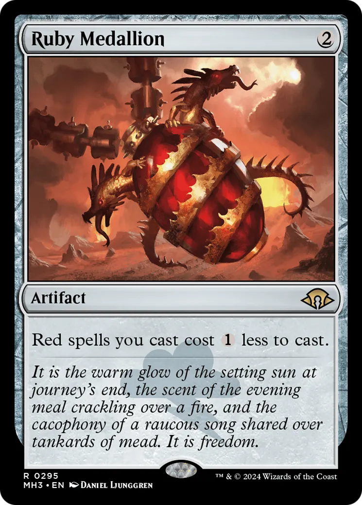 Médaillon de rubis — Modern Horizons 3 — Magic: The Gathering