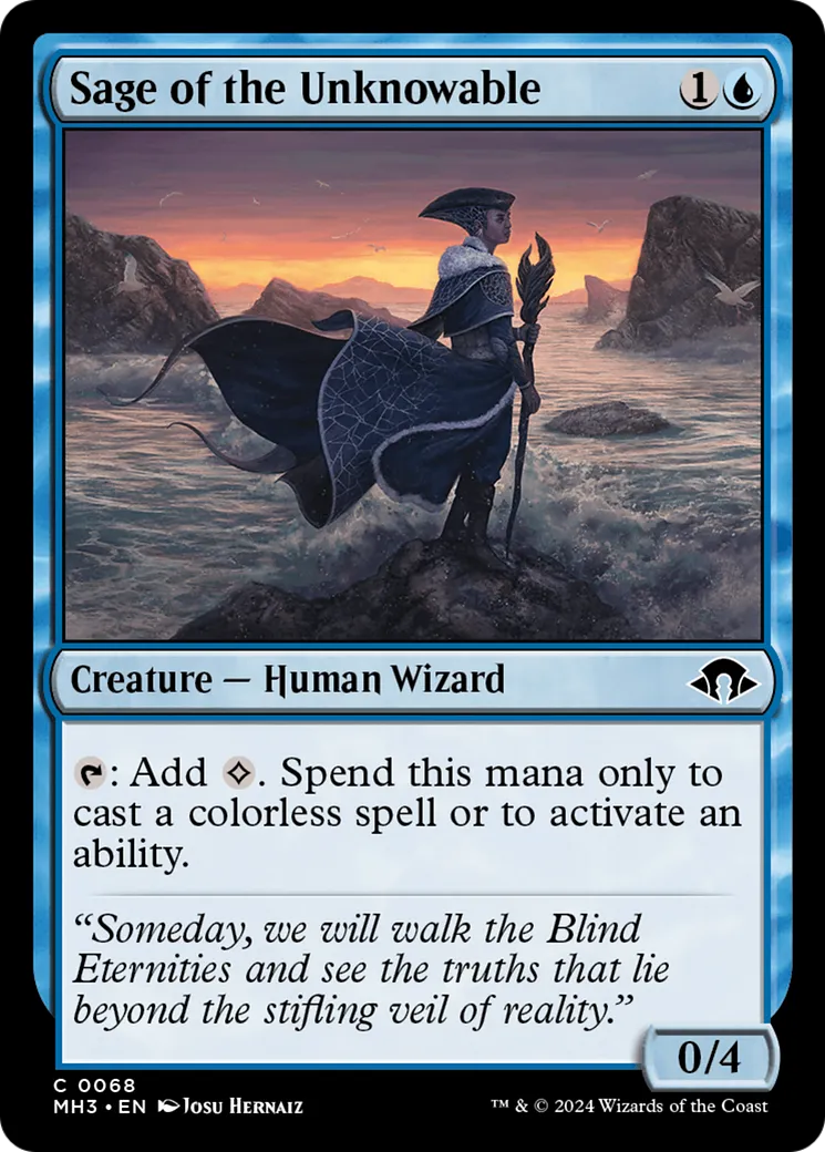 Sage de l'inexplicable — Modern Horizons 3 — Magic: The Gathering