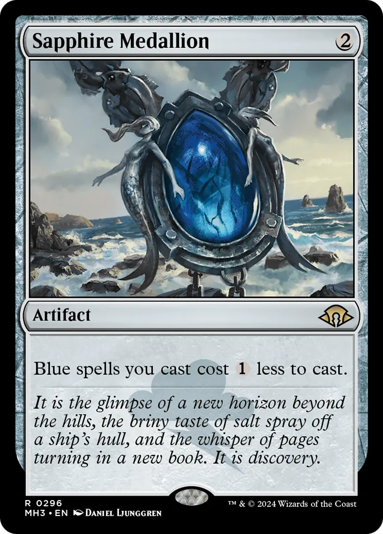 Sapphire Medallion — Modern Horizons 3 — Magic: The Gathering