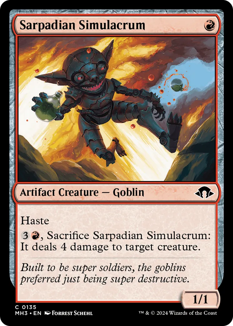 Sarpadian Simulacrum — Modern Horizons 3 — Magic: The Gathering