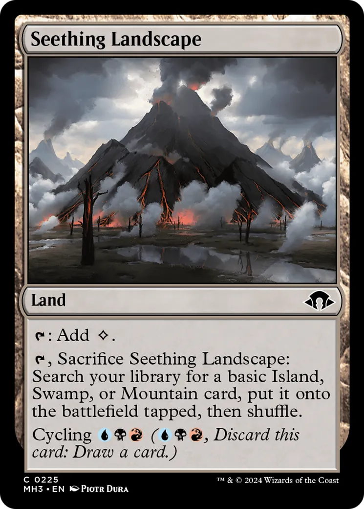 Seething Landscape — Modern Horizons 3 — Magic: The Gathering