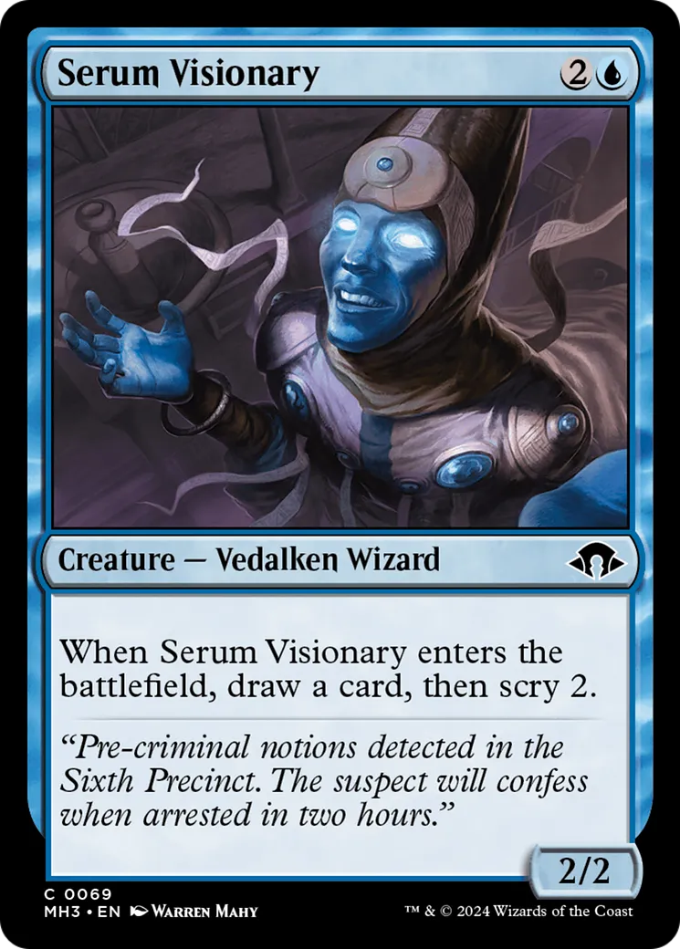 Visionnaire au sérum — Modern Horizons 3 — Magic: The Gathering