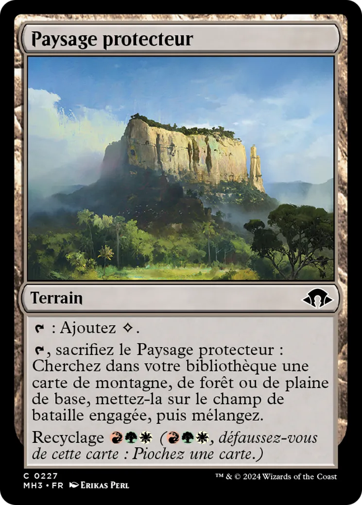 Paysage protecteur — Modern Horizons 3 — Magic: The Gathering
