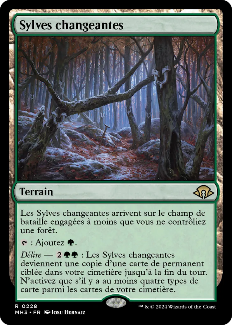 Sylves changeantes — Modern Horizons 3 — Magic: The Gathering