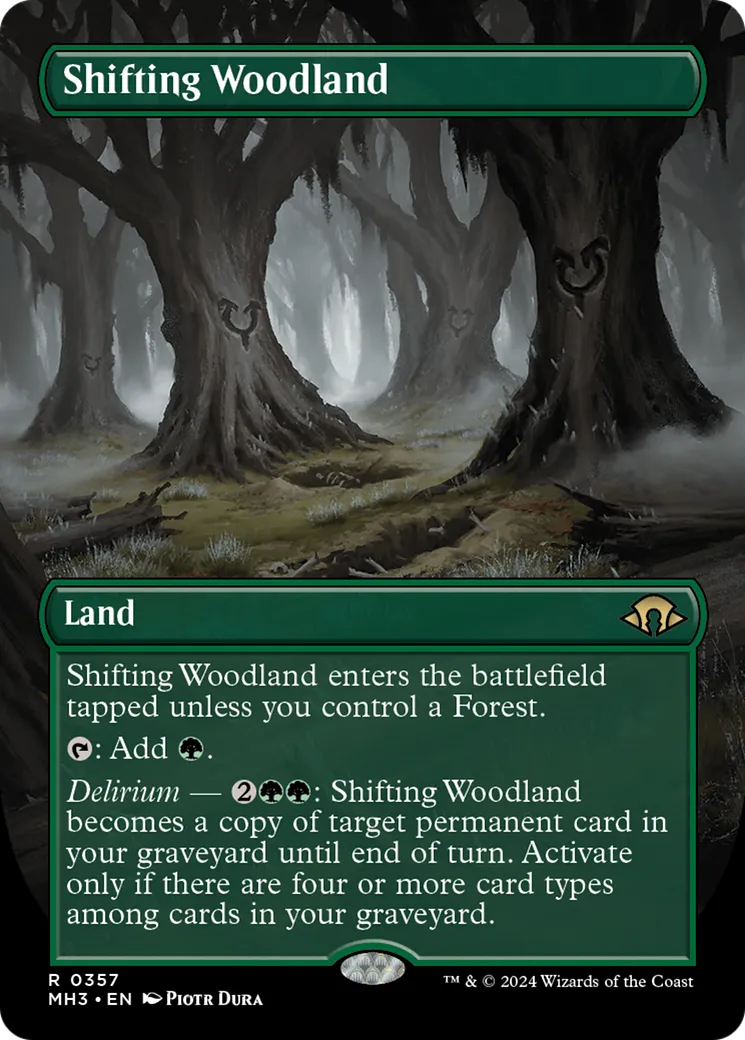 Shifting Woodland — Modern Horizons 3 — Magic: The Gathering