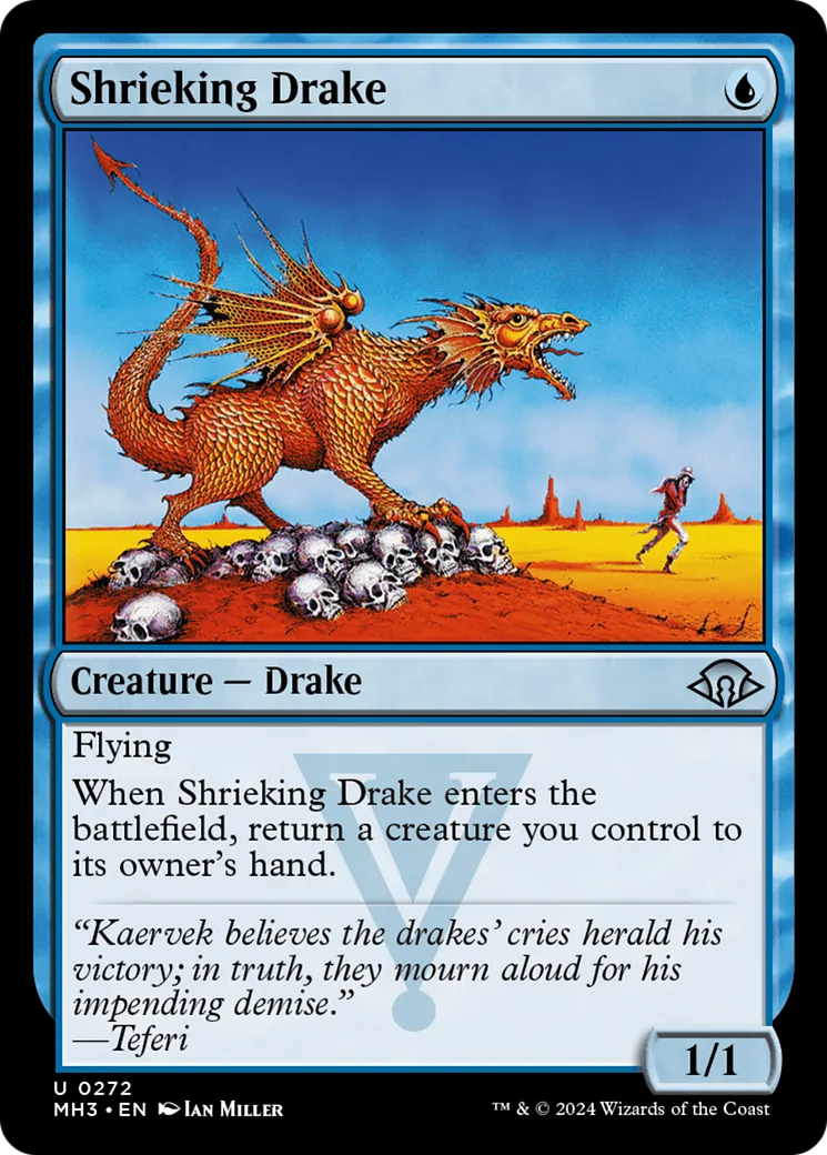 Shrieking Drake — Modern Horizons 3 — Magic: The Gathering