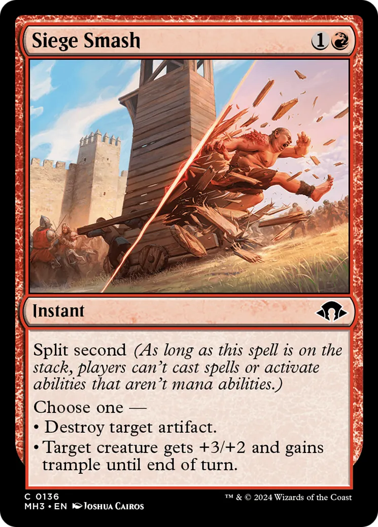 Siege Smash — Modern Horizons 3 — Magic: The Gathering