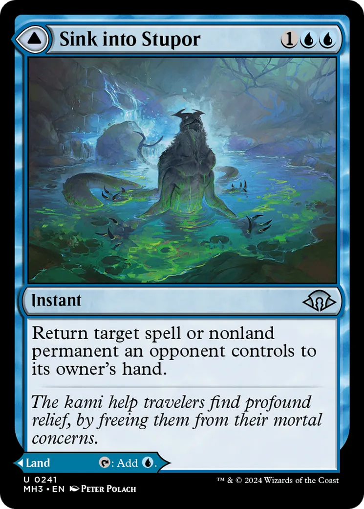 Sink into Stupor // Soporific Springs — Modern Horizons 3 — Magic: The Gathering