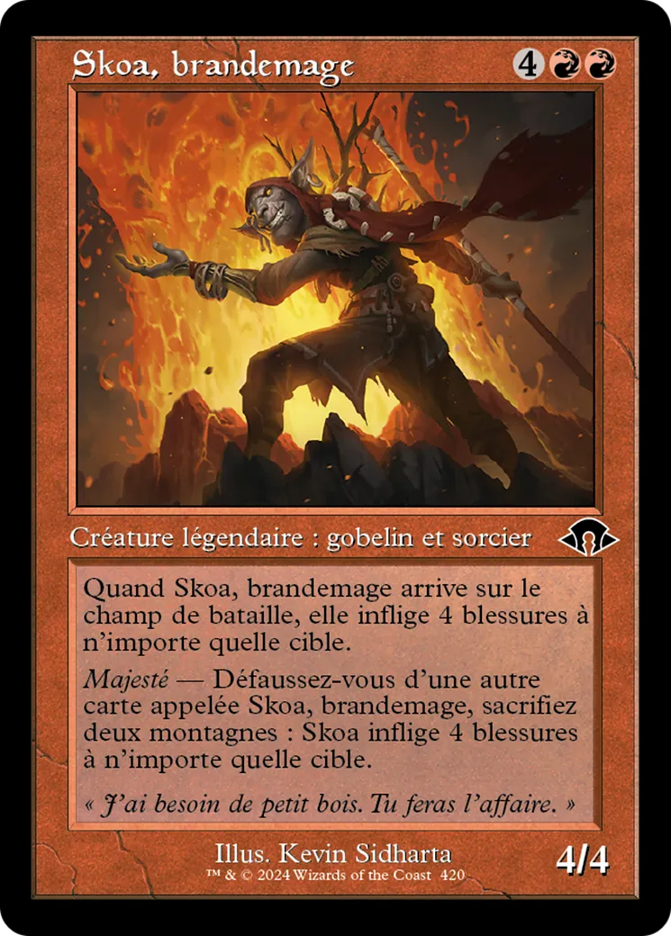 Skoa, brandemage — Modern Horizons 3 — Magic: The Gathering