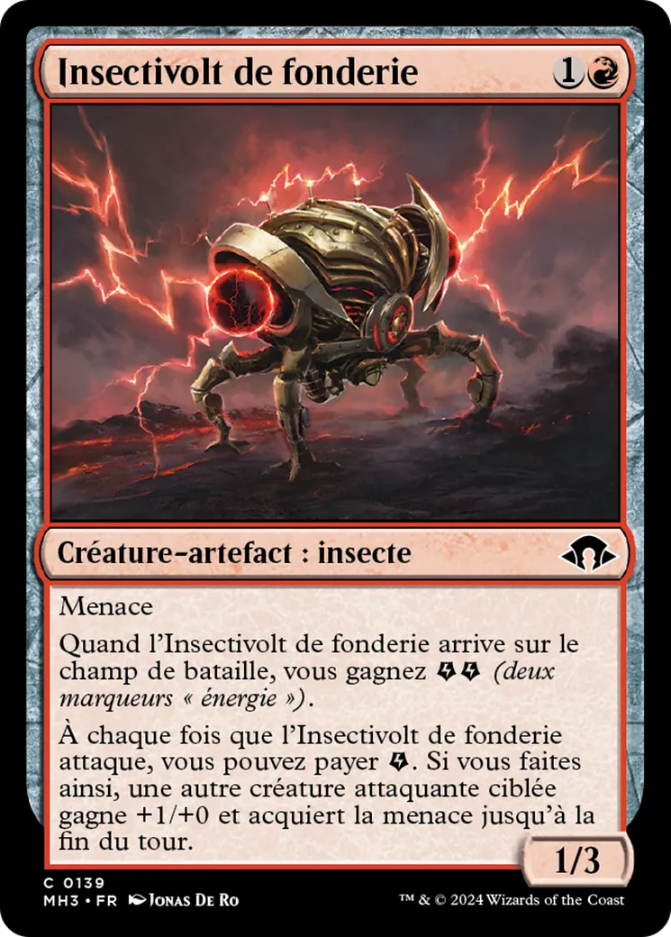 Insectivolt de fonderie — Modern Horizons 3 — Magic: The Gathering