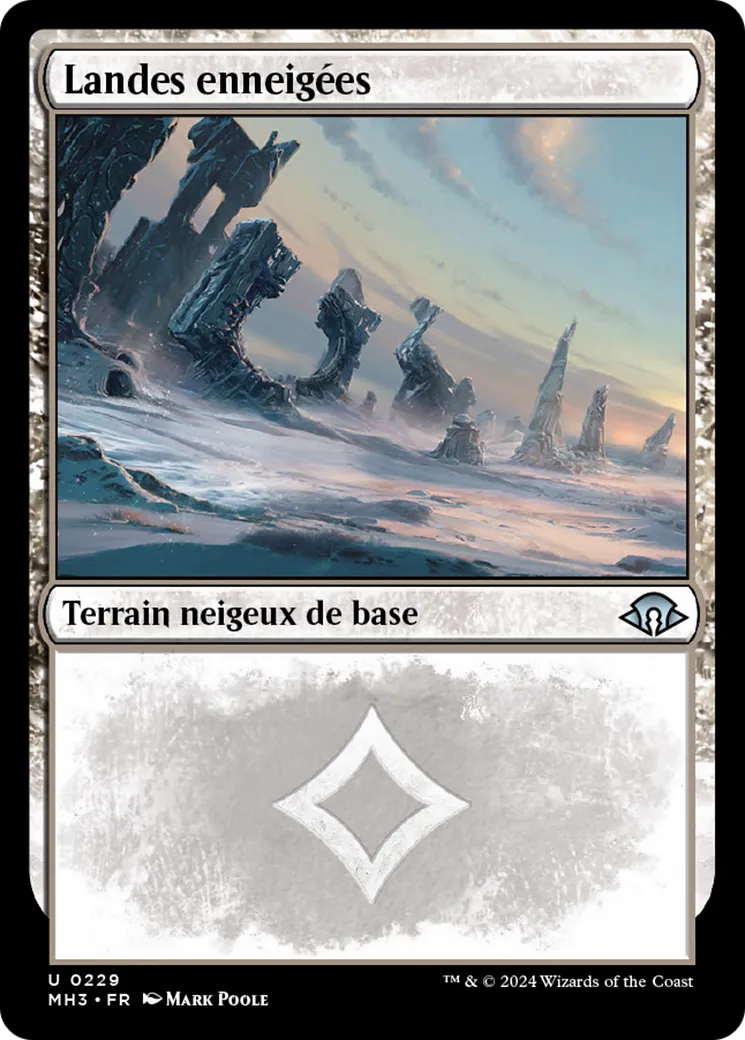 Landes enneigées — Modern Horizons 3 — Magic: The Gathering