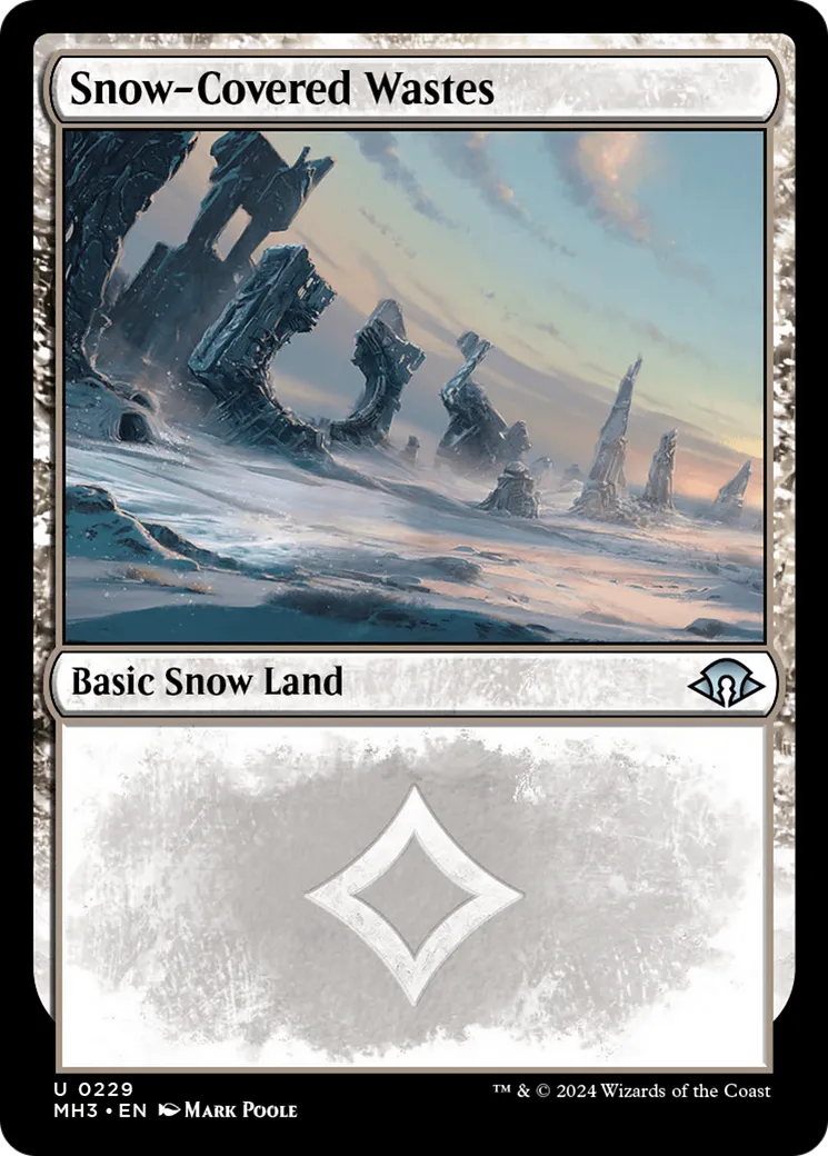 Snow-Covered Wastes — Modern Horizons 3 — Magic: The Gathering