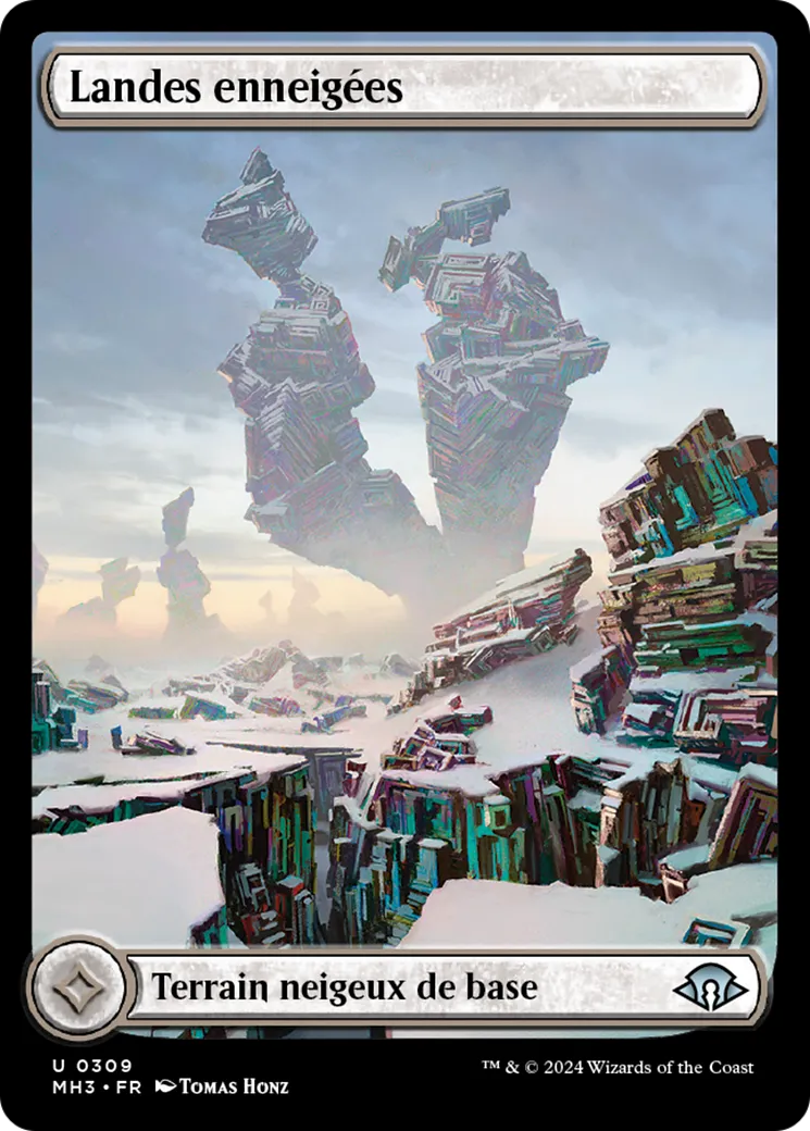 Landes enneigées — Modern Horizons 3 — Magic: The Gathering