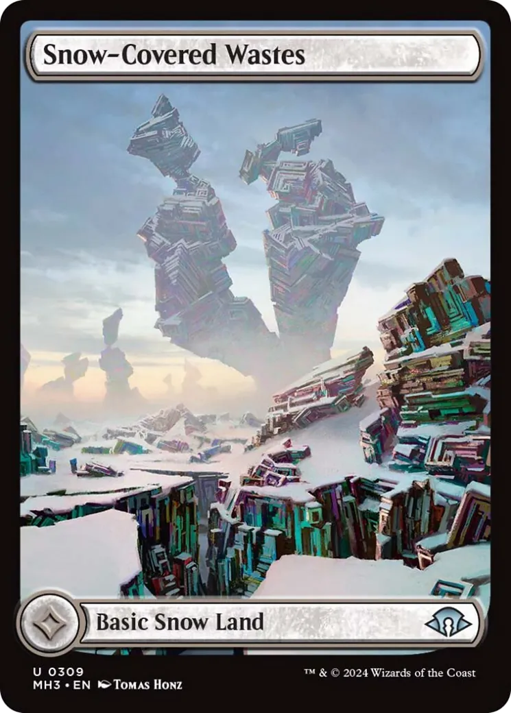 Snow-Covered Wastes — Modern Horizons 3 — Magic: The Gathering