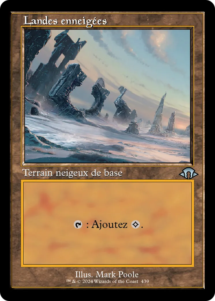 Landes enneigées — Modern Horizons 3 — Magic: The Gathering