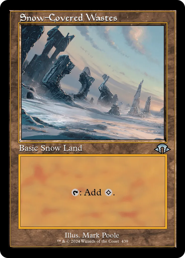 Landes enneigées — Modern Horizons 3 — Magic: The Gathering