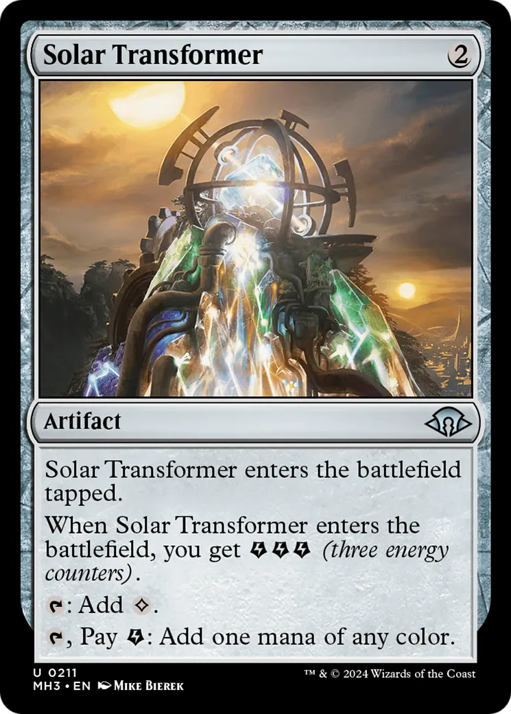Transformateur solaire — Modern Horizons 3 — Magic: The Gathering