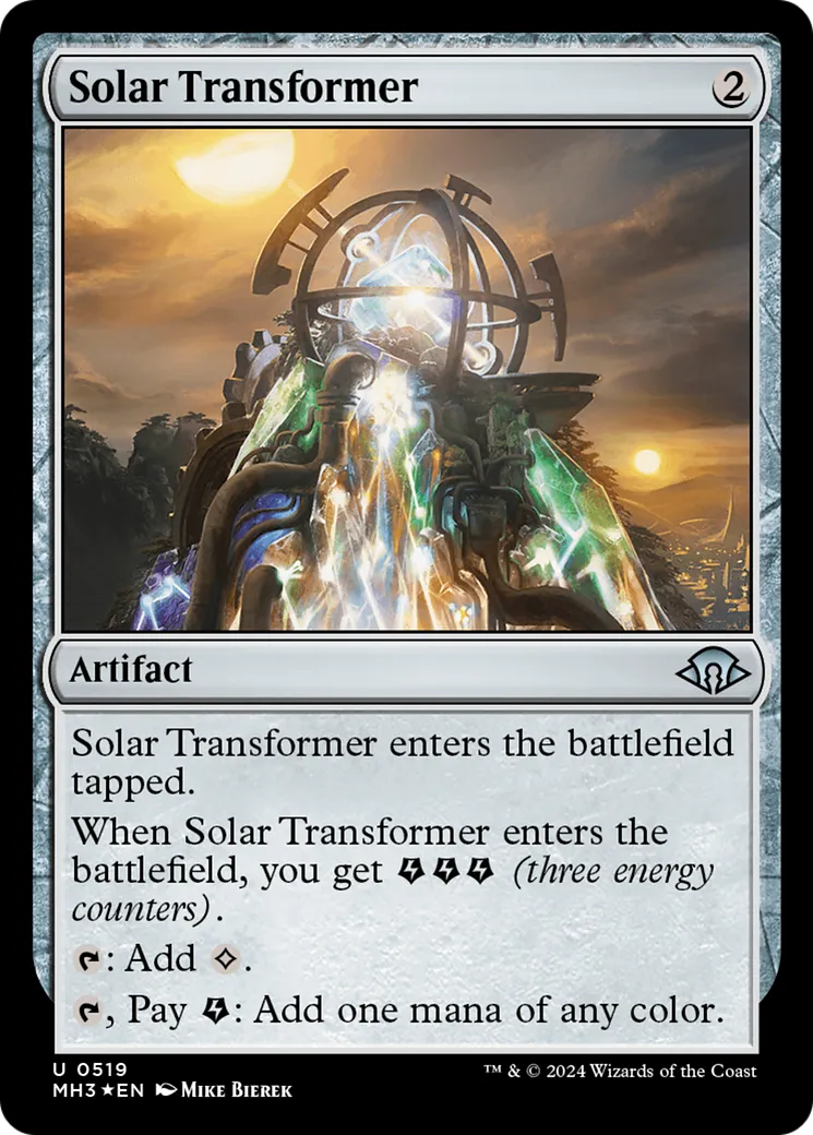 Transformateur solaire — Modern Horizons 3 — Magic: The Gathering