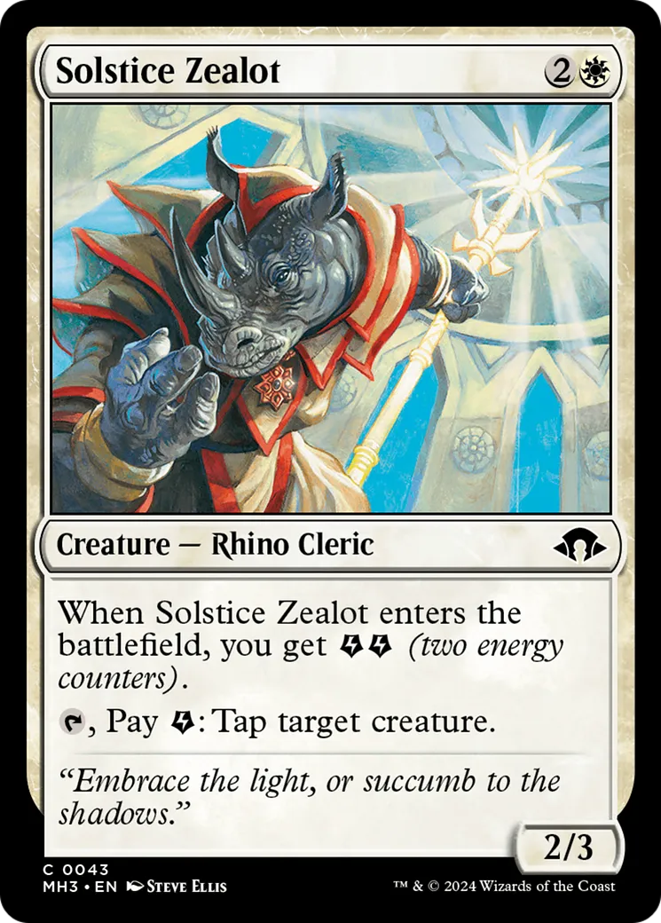 Zélateur du solstice — Modern Horizons 3 — Magic: The Gathering