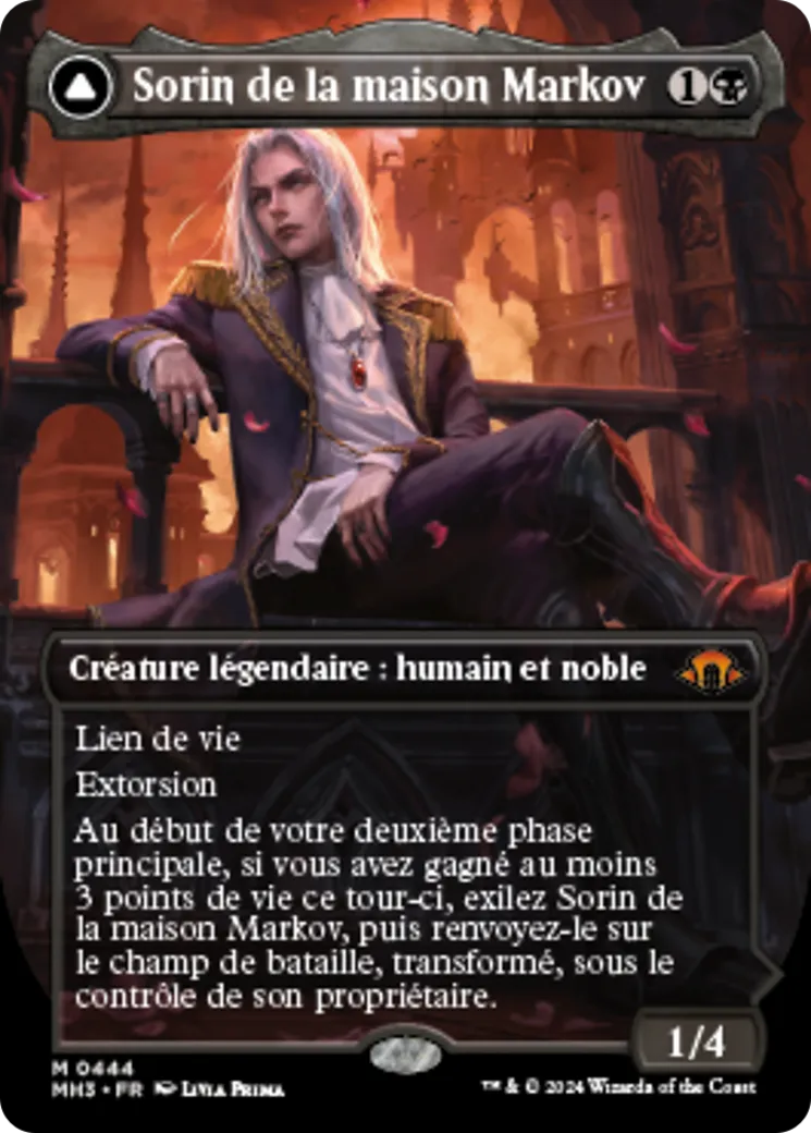 Sorin de la maison Markov // Sorin, nouveau-né vorace — Modern Horizons 3 — Magic: The Gathering