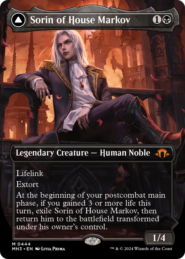 Sorin of House Markov // Sorin, Ravenous Neonate — Modern Horizons 3 — Magic: The Gathering