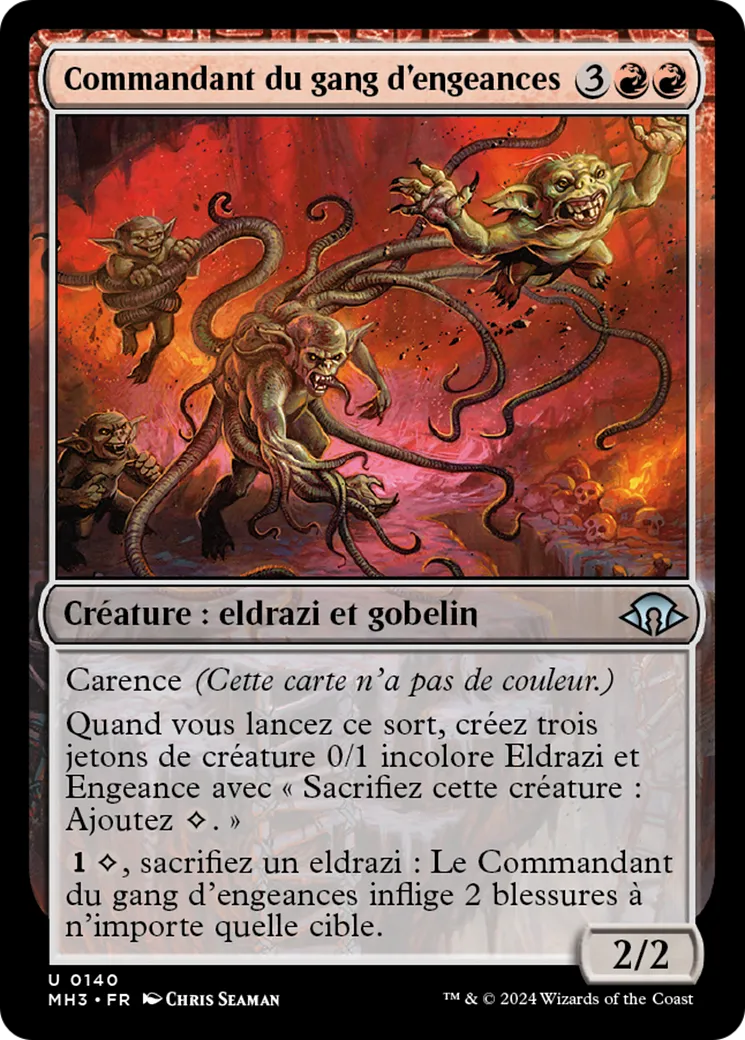 Commandant du gang d'engeances — Modern Horizons 3 — Magic: The Gathering