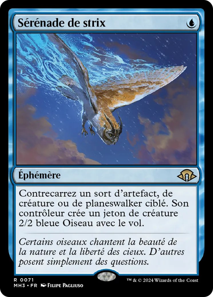 Sérénade de strix — Modern Horizons 3 — Magic: The Gathering
