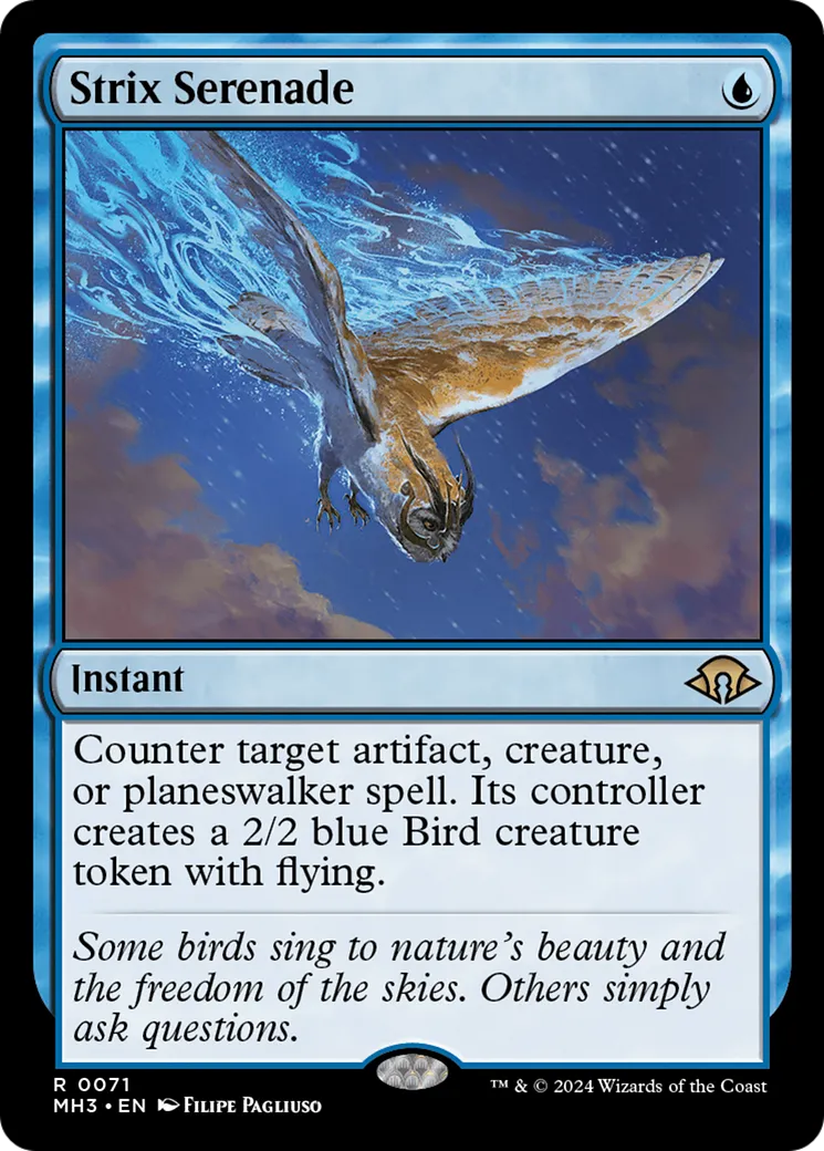 Strix Serenade — Modern Horizons 3 — Magic: The Gathering