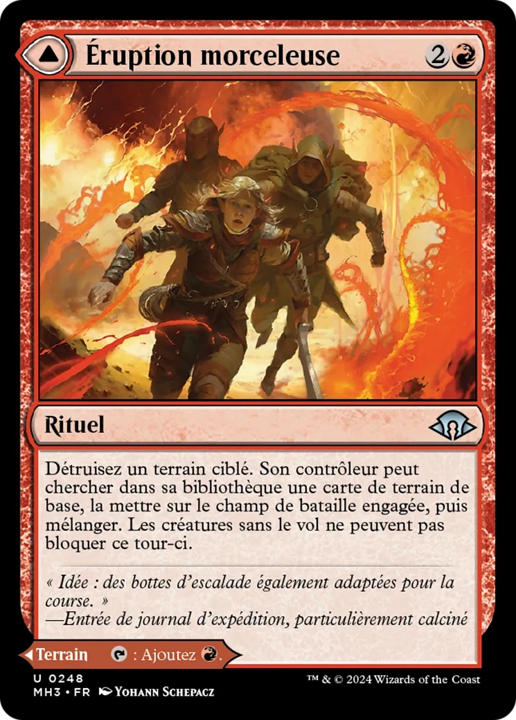 Éruption morceleuse // Fissure volcanique — Modern Horizons 3 — Magic: The Gathering