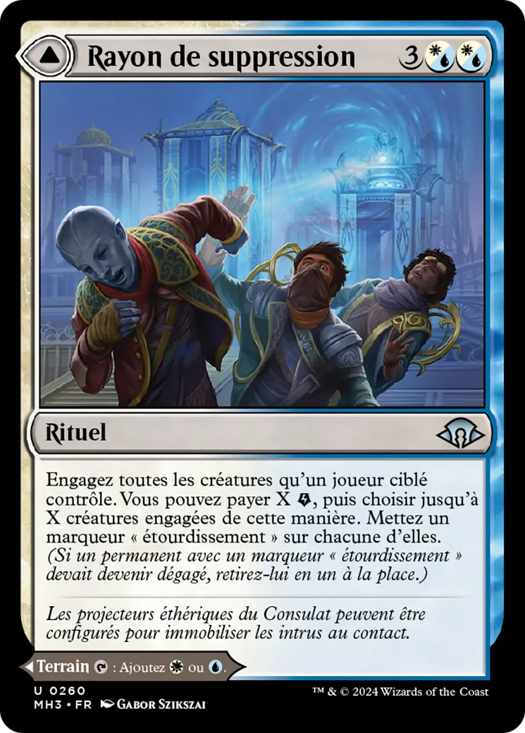 Rayon de suppression // Esplanade ordonnée from Modern Horizons 3 - Magic: The Gathering