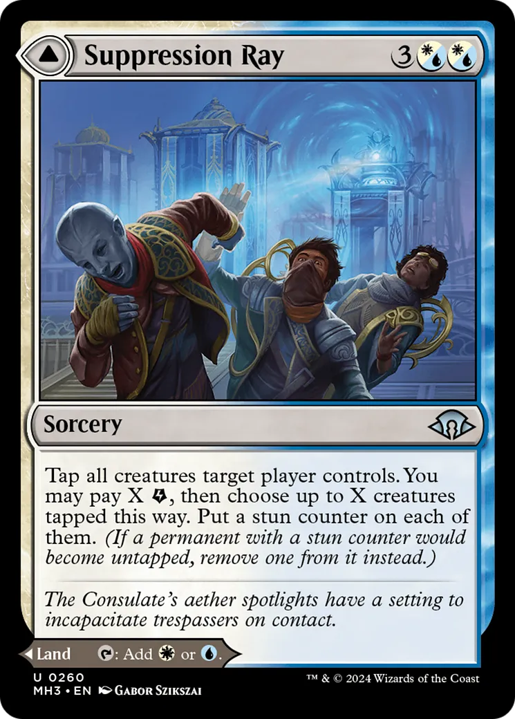 Suppression Ray // Orderly Plaza — Modern Horizons 3 — Magic: The Gathering