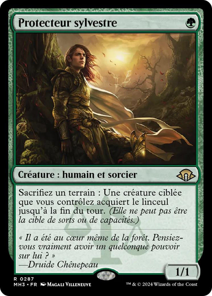Protecteur sylvestre — Modern Horizons 3 — Magic: The Gathering