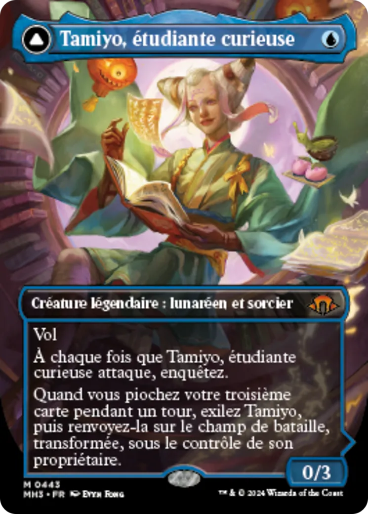 Tamiyo, étudiante curieuse // Tamiyo, érudite aguerrie