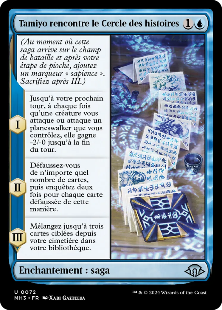 Tamiyo rencontre le Cercle des histoires — Modern Horizons 3 — Magic: The Gathering