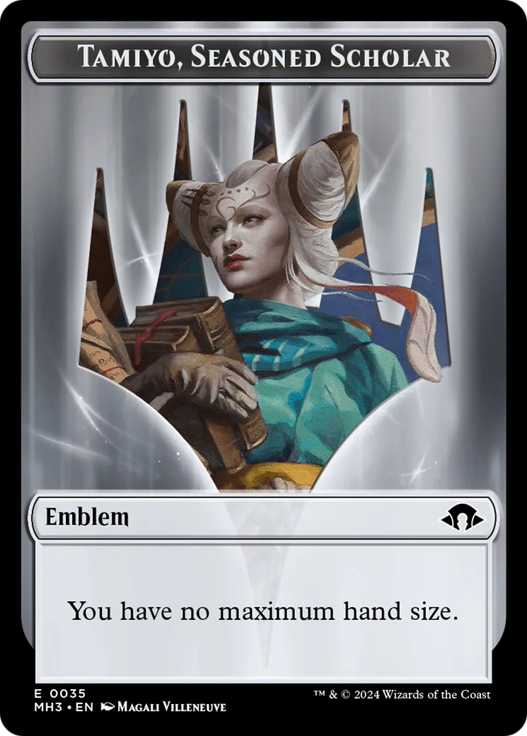 Tamiyo, Seasoned Scholar Emblem — Modern Horizons 3 — Magic: The Gathering