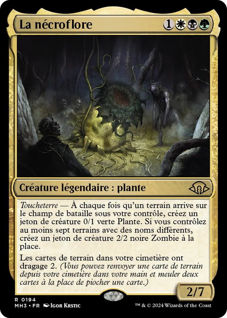 La nécroflore — Modern Horizons 3 — Magic: The Gathering