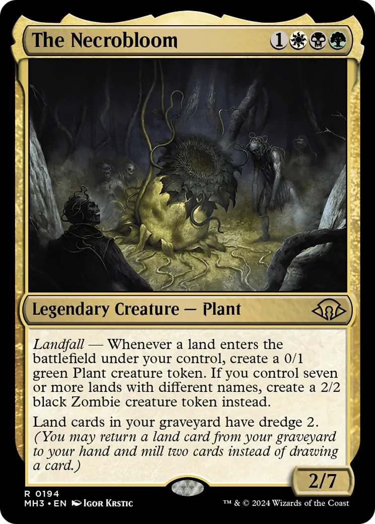 The Necrobloom — Modern Horizons 3 — Magic: The Gathering