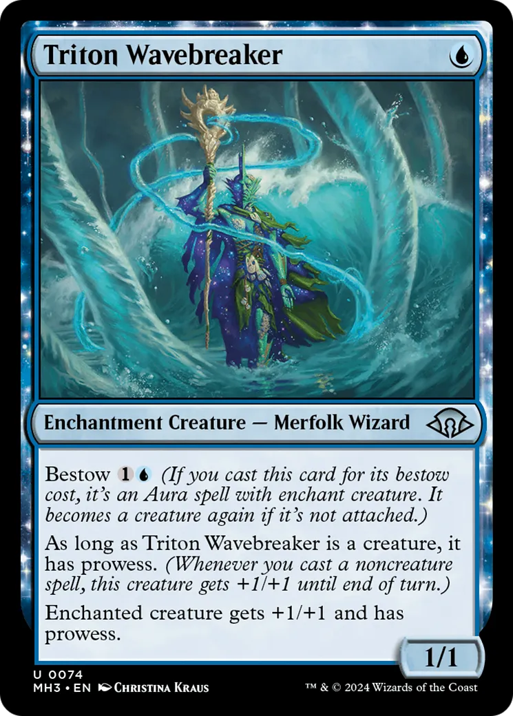 Triton Wavebreaker — Modern Horizons 3 — Magic: The Gathering