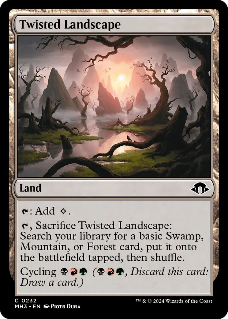 Paysage corrompu — Modern Horizons 3 — Magic: The Gathering