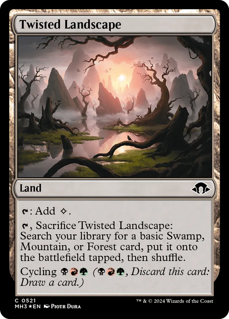 Paysage corrompu — Modern Horizons 3 — Magic: The Gathering