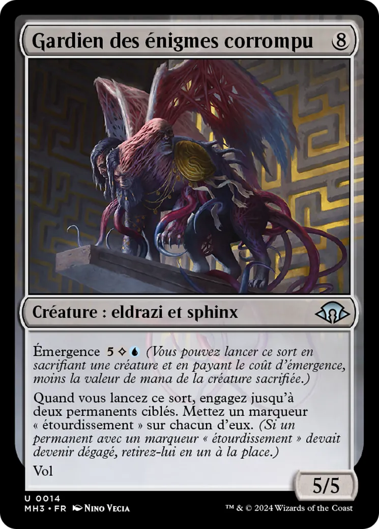 Gardien des énigmes corrompu — Modern Horizons 3 — Magic: The Gathering