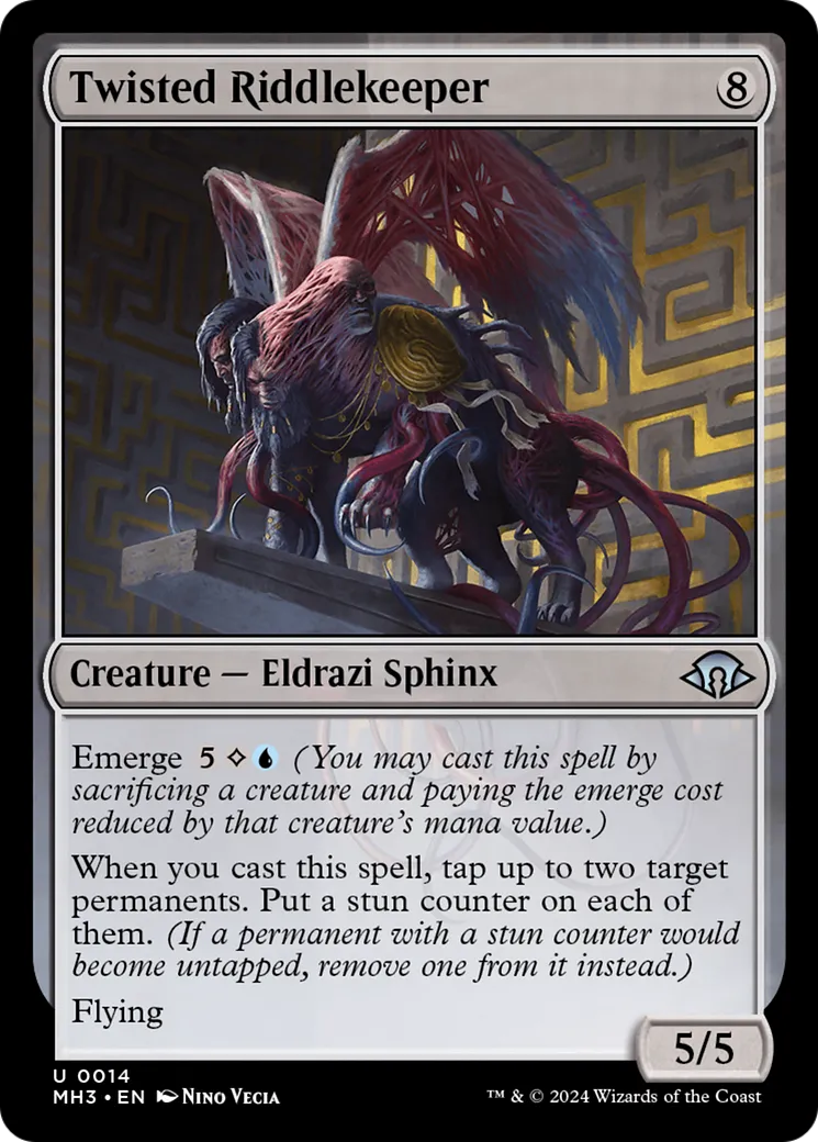 Gardien des énigmes corrompu — Modern Horizons 3 — Magic: The Gathering