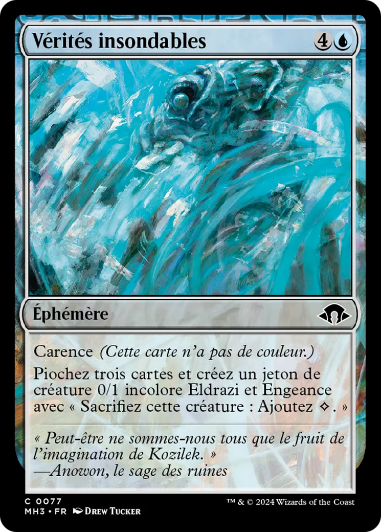 Vérités insondables — Modern Horizons 3 — Magic: The Gathering