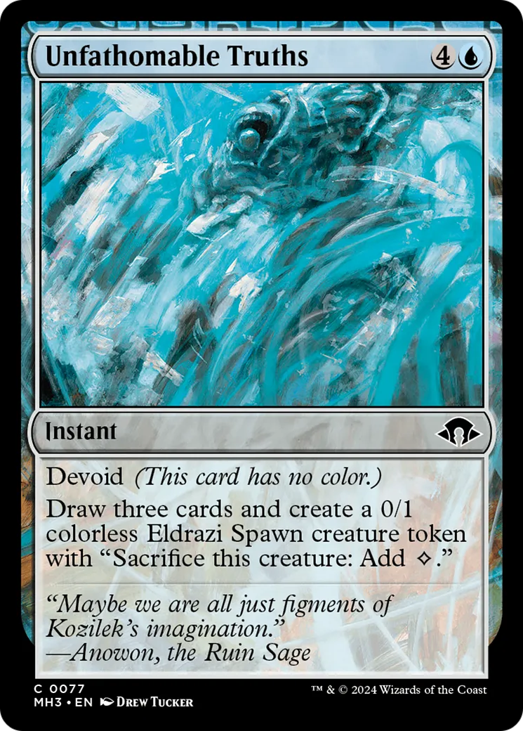 Unfathomable Truths — Modern Horizons 3 — Magic: The Gathering