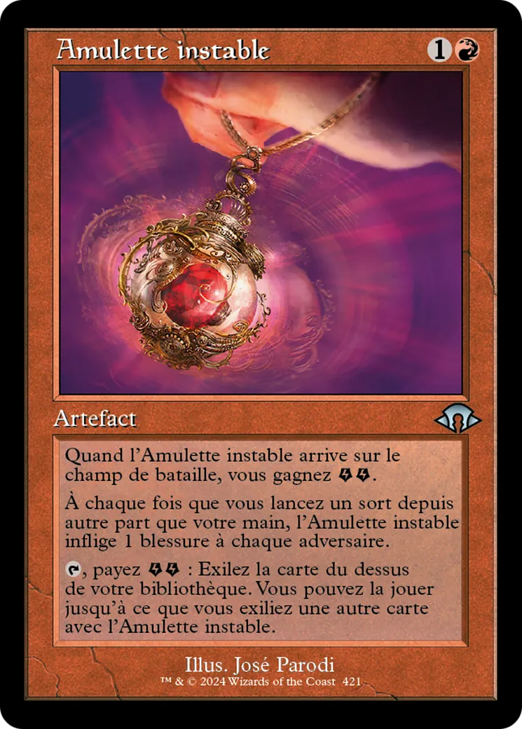 Amulette instable — Modern Horizons 3 — Magic: The Gathering