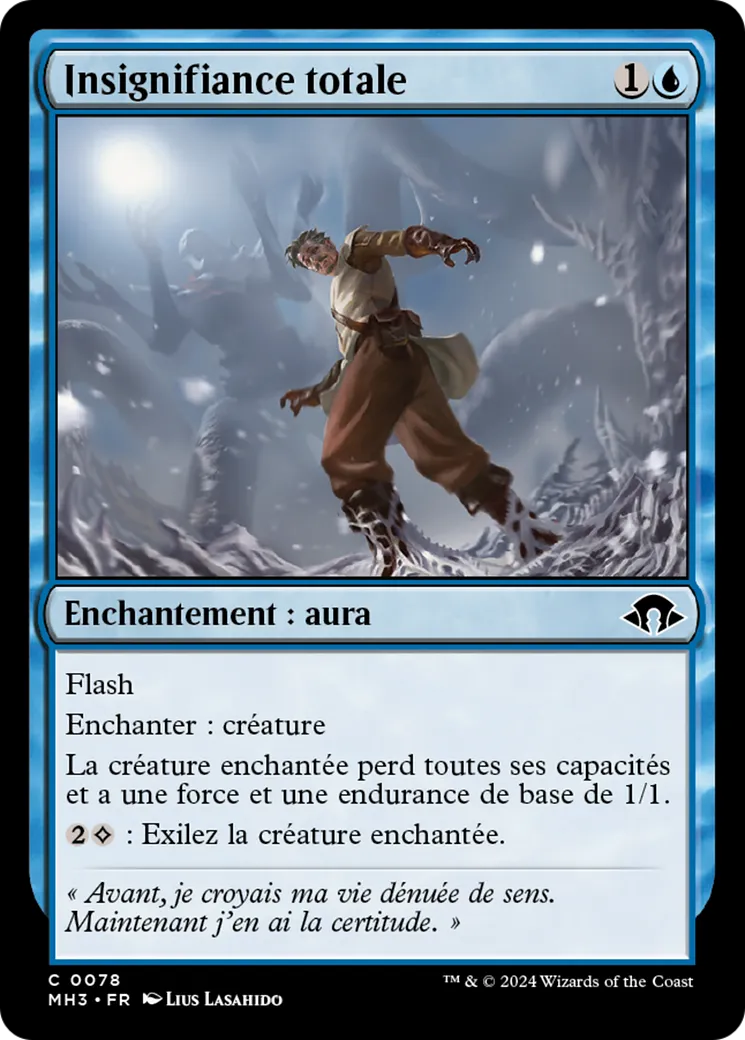 Insignifiance totale — Modern Horizons 3 — Magic: The Gathering