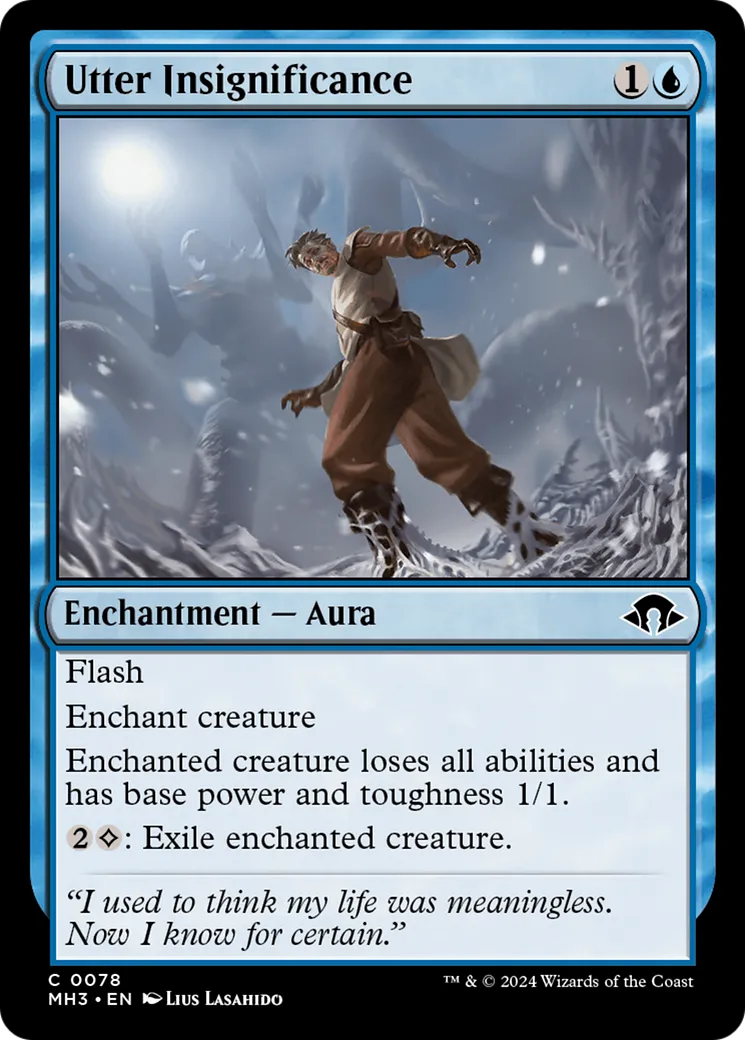 Insignifiance totale — Modern Horizons 3 — Magic: The Gathering