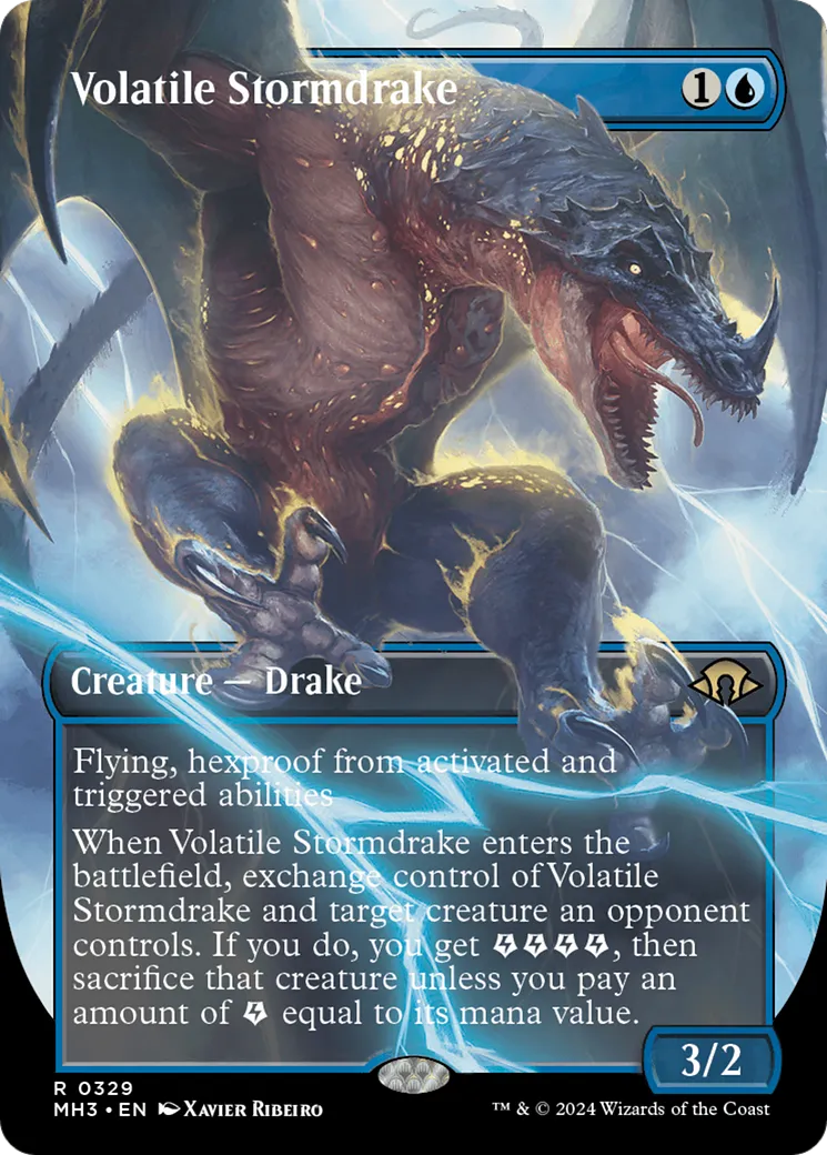 Volatile Stormdrake — Modern Horizons 3 — Magic: The Gathering
